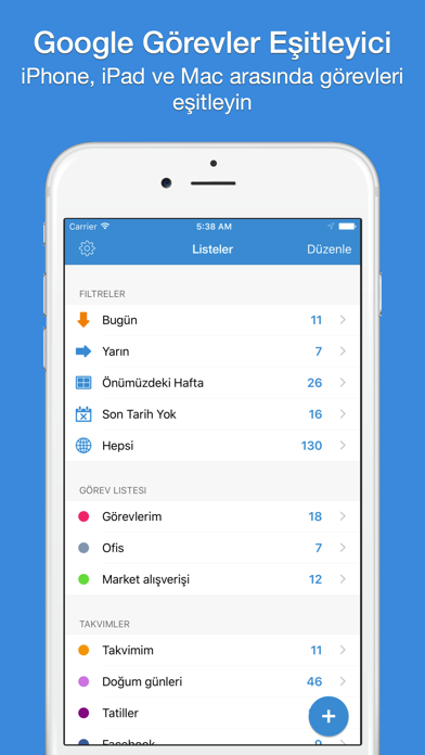 gTasks for Google Tasks Resimleri