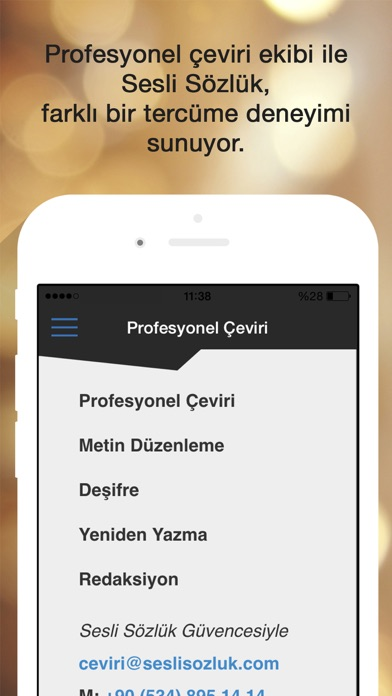 Sesli Sözlük Çeviri Resimleri