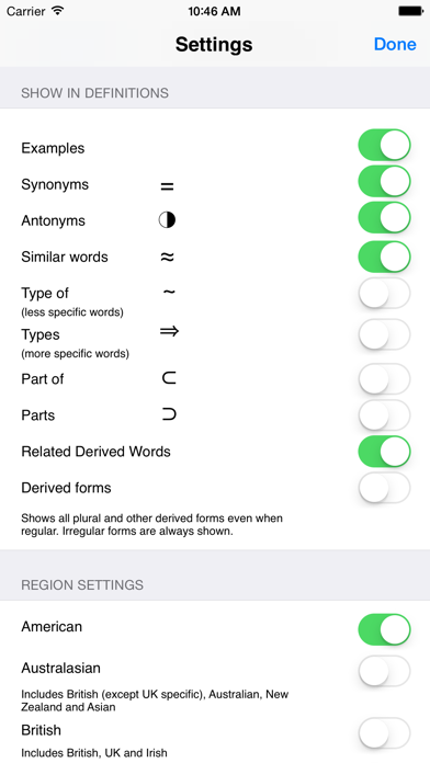 WordWeb Dictionary Resimleri