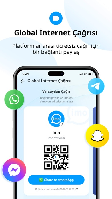 imo Görüntülü Arama ve Mesaj Resimleri