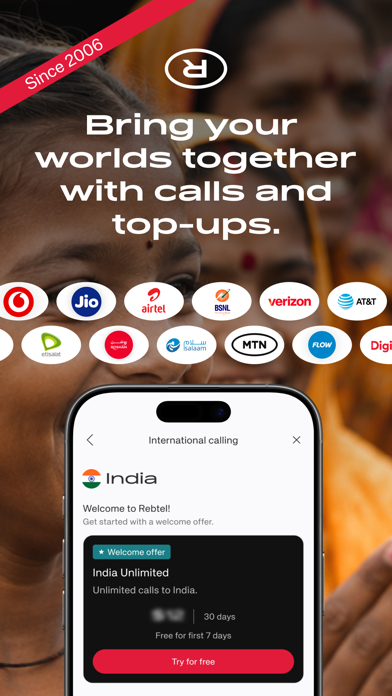 Rebtel: Top-ups And Calls Resimleri