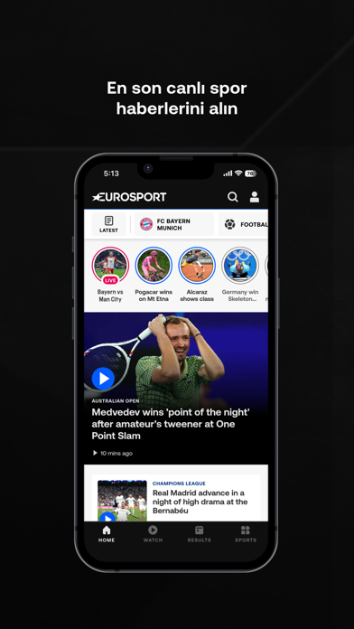Eurosport: Haberler & Sonuçlar Resimleri