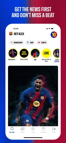 FC Barcelona Official App Resimleri