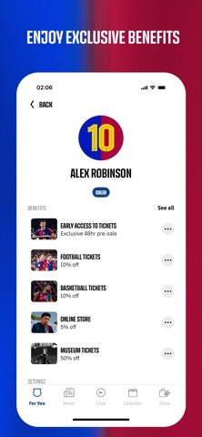 FC Barcelona Official App Resimleri