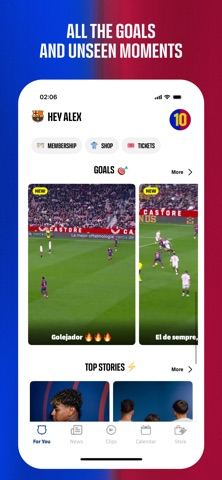 FC Barcelona Official App Resimleri