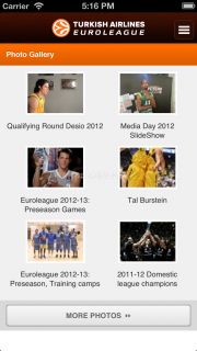 Euroleague Basketball Mobile Resimleri