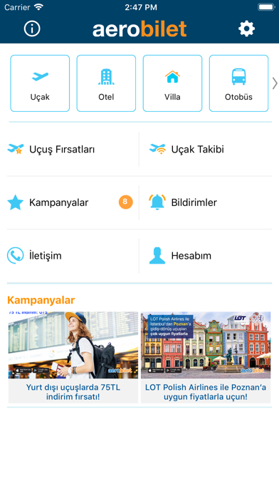 Aerobilet - Uçak, Otel, Otobüs Resimleri