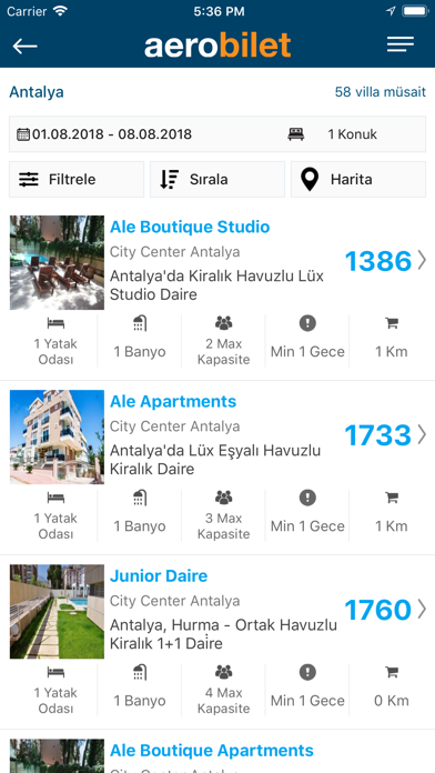 Aerobilet - Uçak, Otel, Otobüs Resimleri