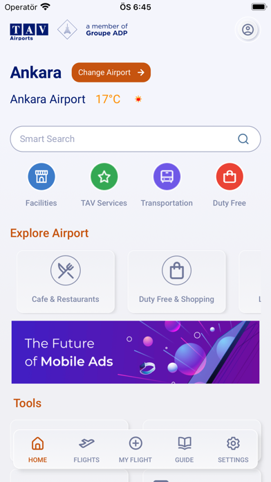 TAV Mobile Resimleri