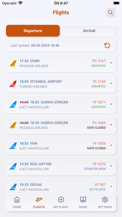 TAV Mobile Resimleri