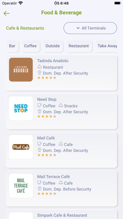 TAV Mobile Resimleri