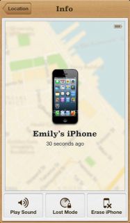 Find My iPhone Resimleri