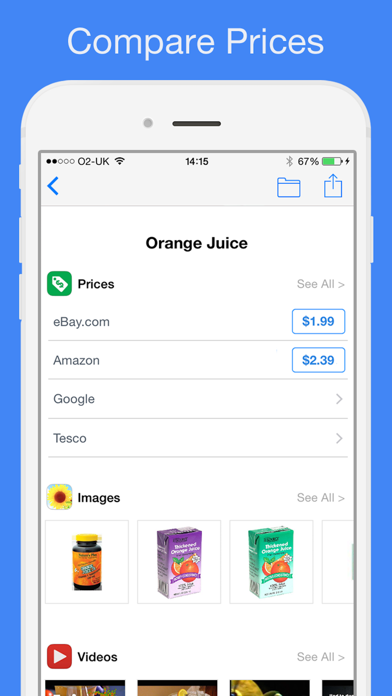 Barcode Reader for iPhone Resimleri