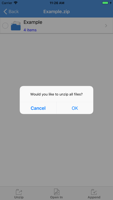iZip – Zip Unzip Unrar Resimleri