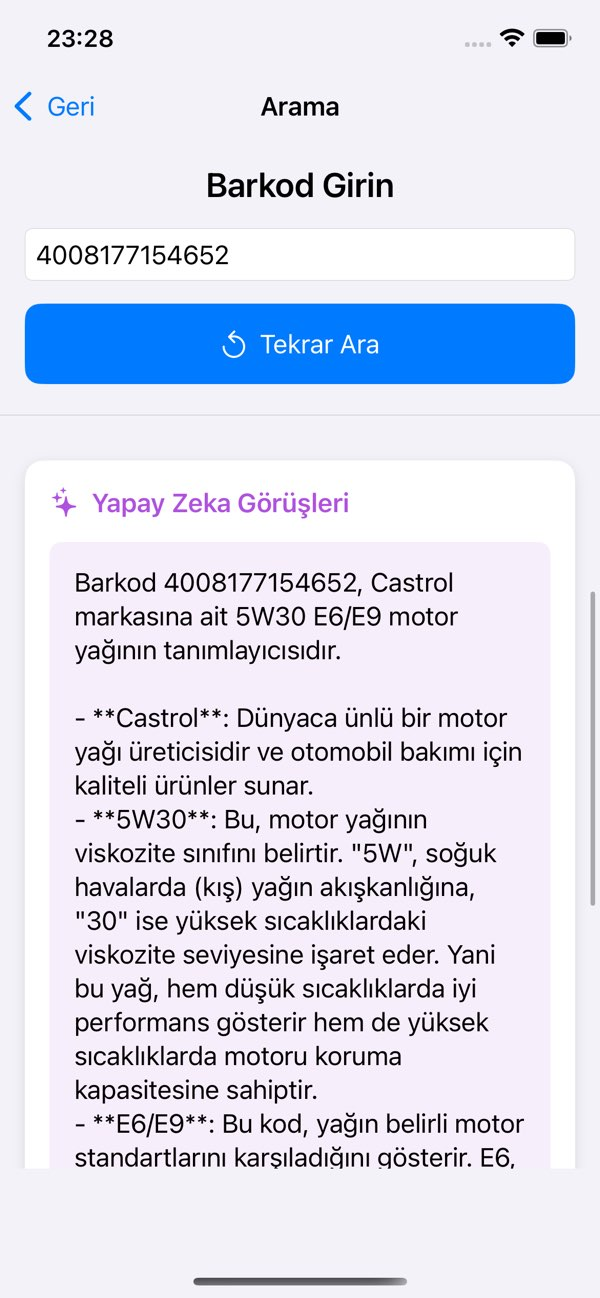 Barkod Okuyucu: AI ve Fiyat Resimleri