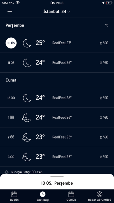 AccuWeather Hava Durumu Resimleri