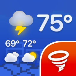 iPhone & iPad Weather #1 Interactive Widgets ikonu