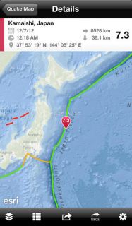 QuakeFeed Earthquake Map, Alerts and News Resimleri