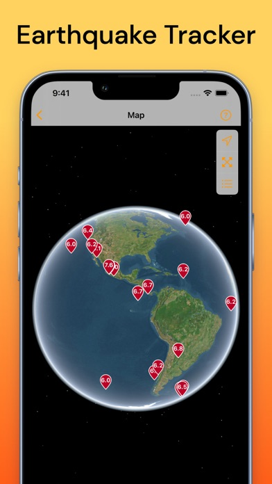QuakeFeed Earthquake Alerts Resimleri