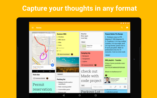 Google Keep Resimleri