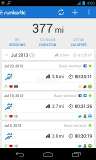 Runtastic PRO Resimleri