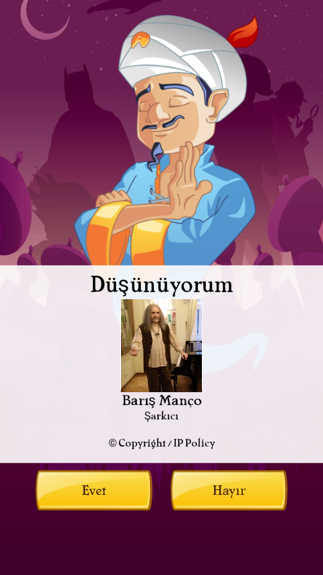 Akinator VIP Resimleri