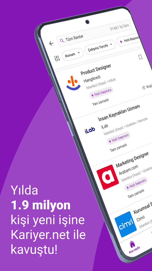 Kariyer.net İş İlanı Ara & Bul Resimleri
