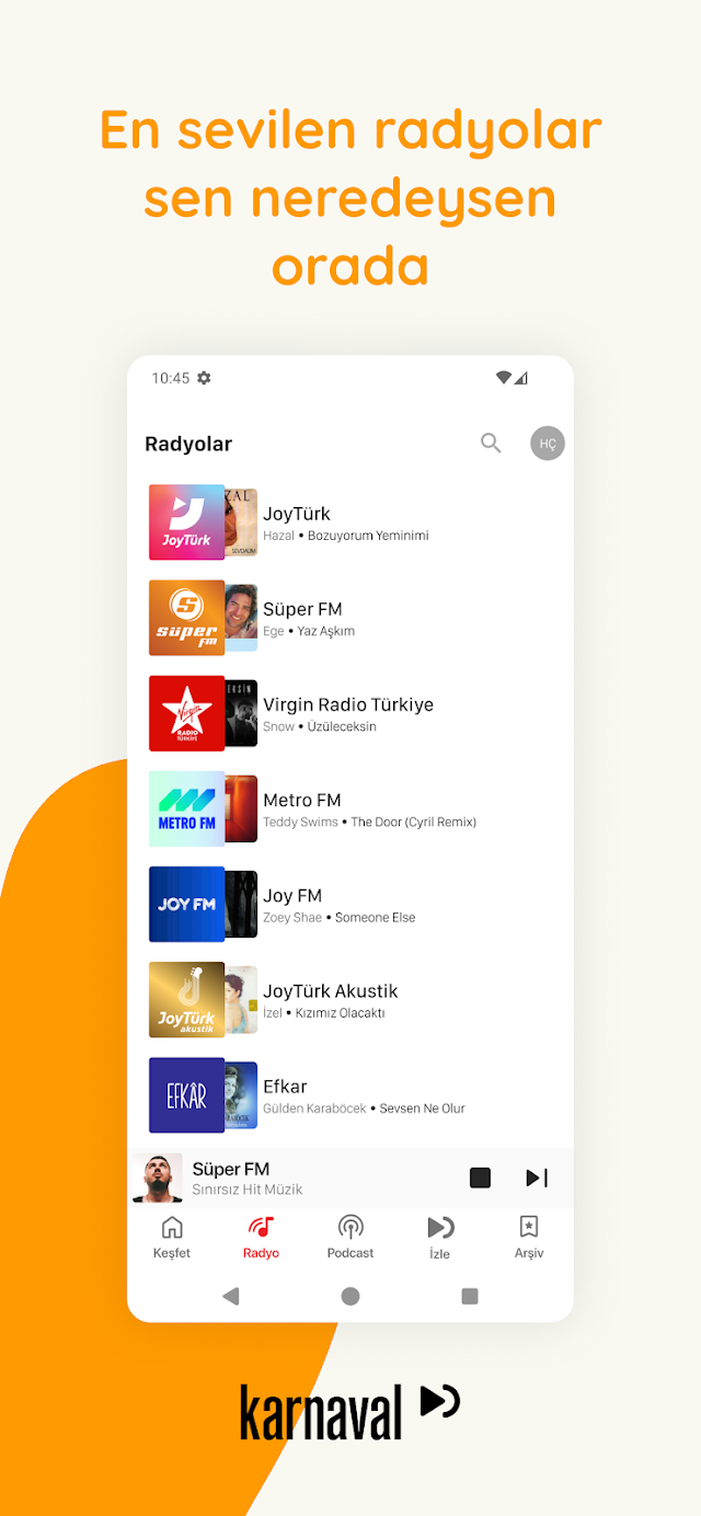 Karnaval: Müzik Radyo Podcast Resimleri