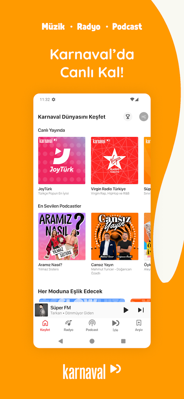Karnaval: Müzik Radyo Podcast Resimleri