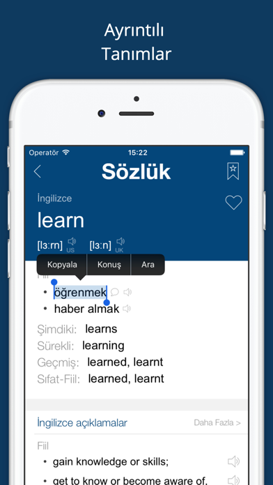İngilizce Türkçe Sözlük Resimleri
