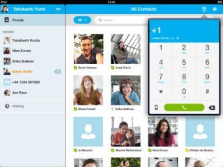 Skype for iPad Resimleri