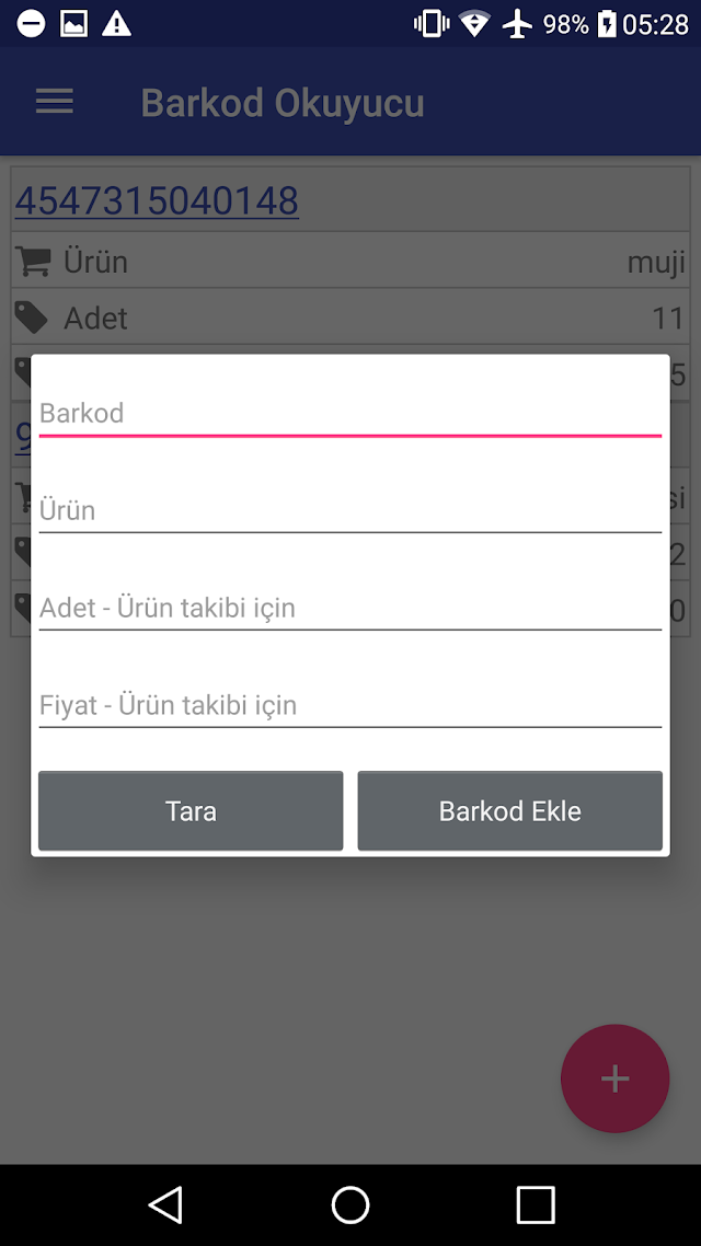 Barkod Okuyucu Resimleri