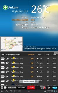 NTV Hava Tablet Resimleri