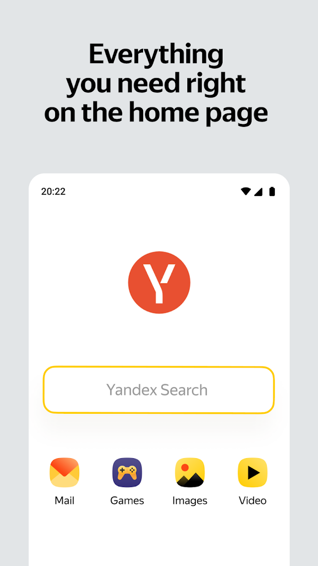 Yandex Start Resimleri