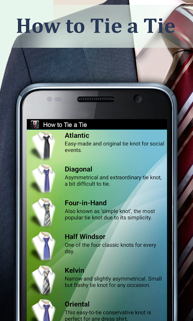 How to Tie a Tie Resimleri
