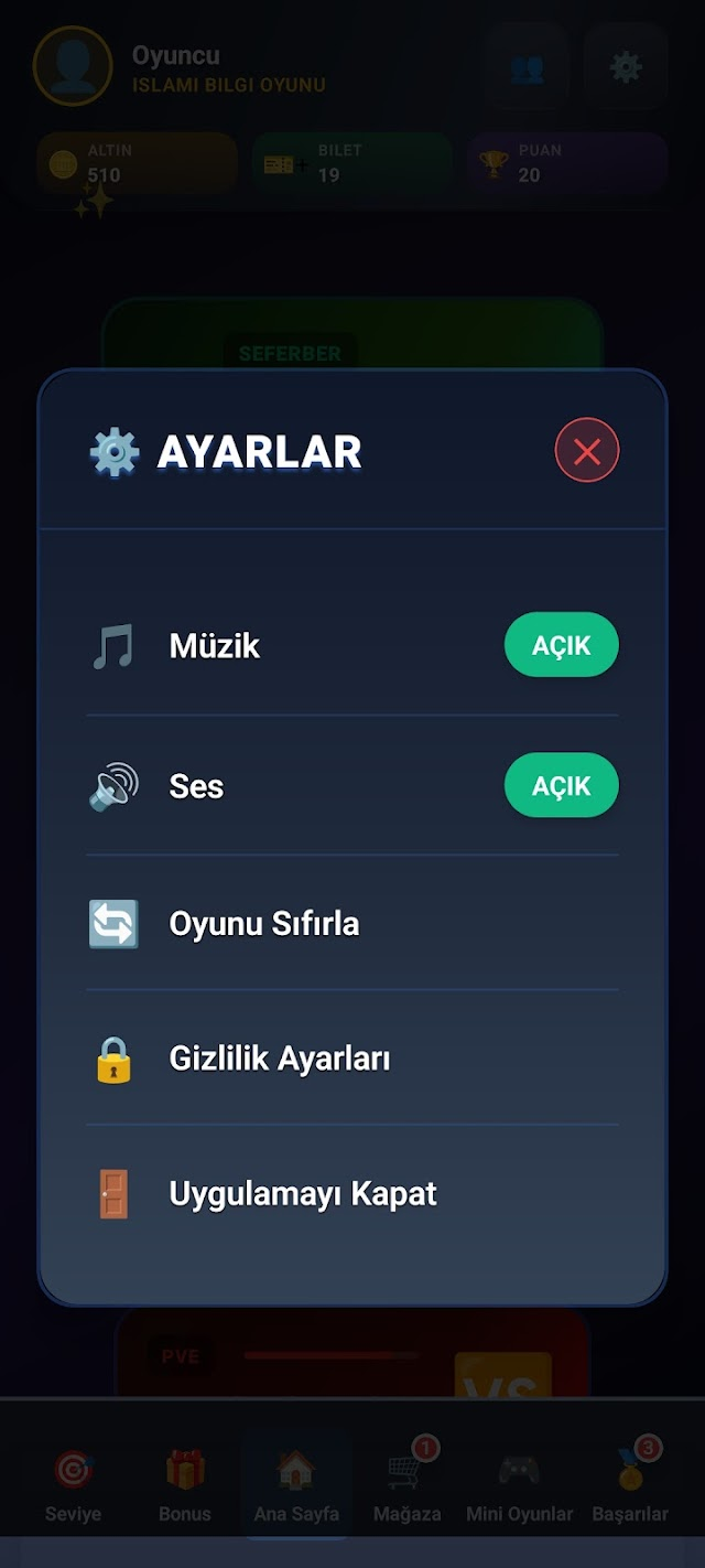 Islami Bilgi Oyunu - Dini Oyun Resimleri