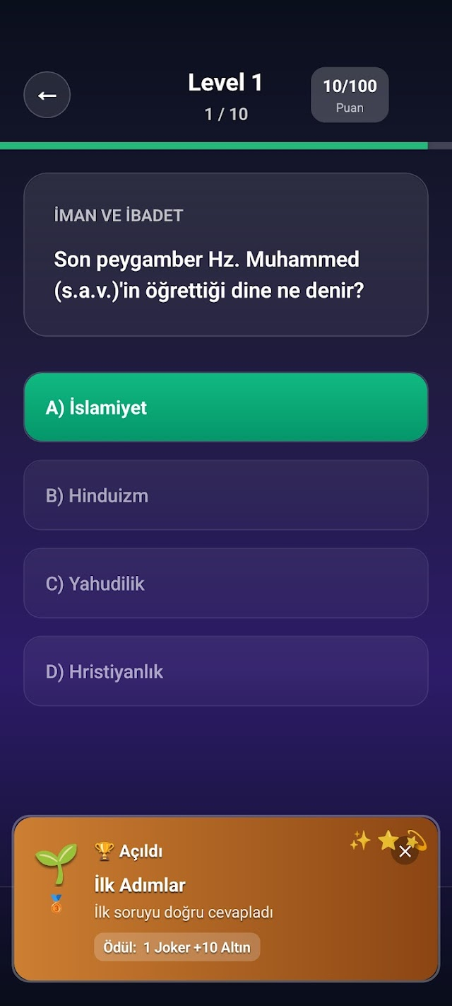 Islami Bilgi Oyunu - Dini Oyun Resimleri