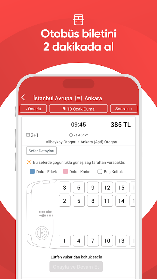 obilet: Otel U�ak Otob�s Ara� Resimleri