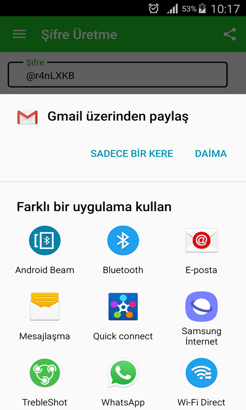 Şifre Üretme Resimleri